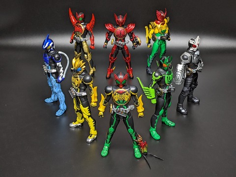 KAMEN RIDER OOO SAGOHZO COMBO 52