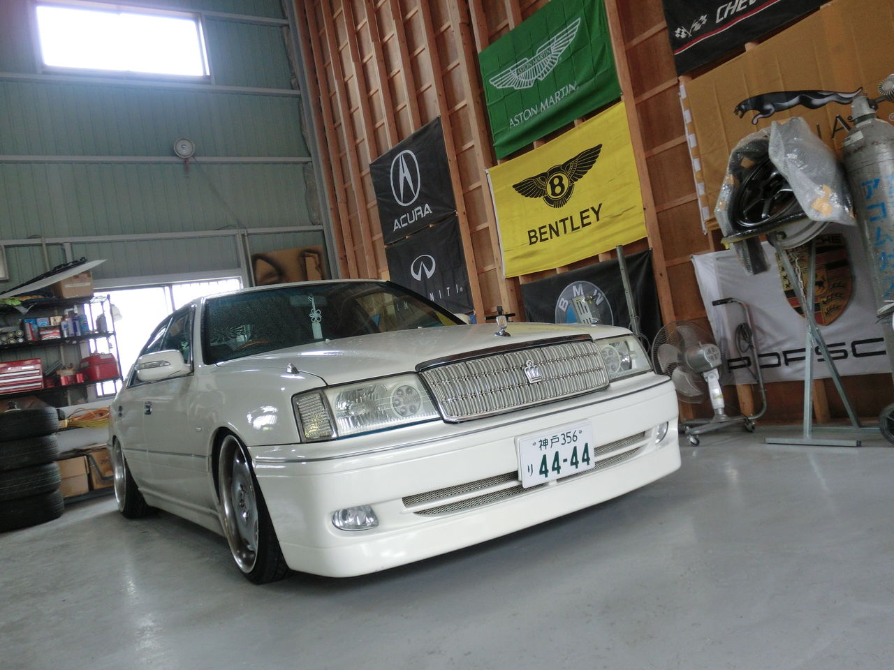 15クラウン エイムゲイン エアロ 修理 : BEEF IT CARSの 