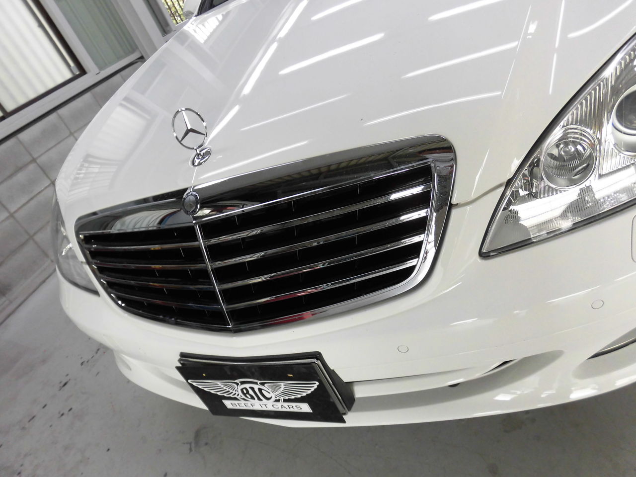 ベンツ Sクラス W221 後期 S65スタイルグリル 商品番号2800 | OFFICE-K 