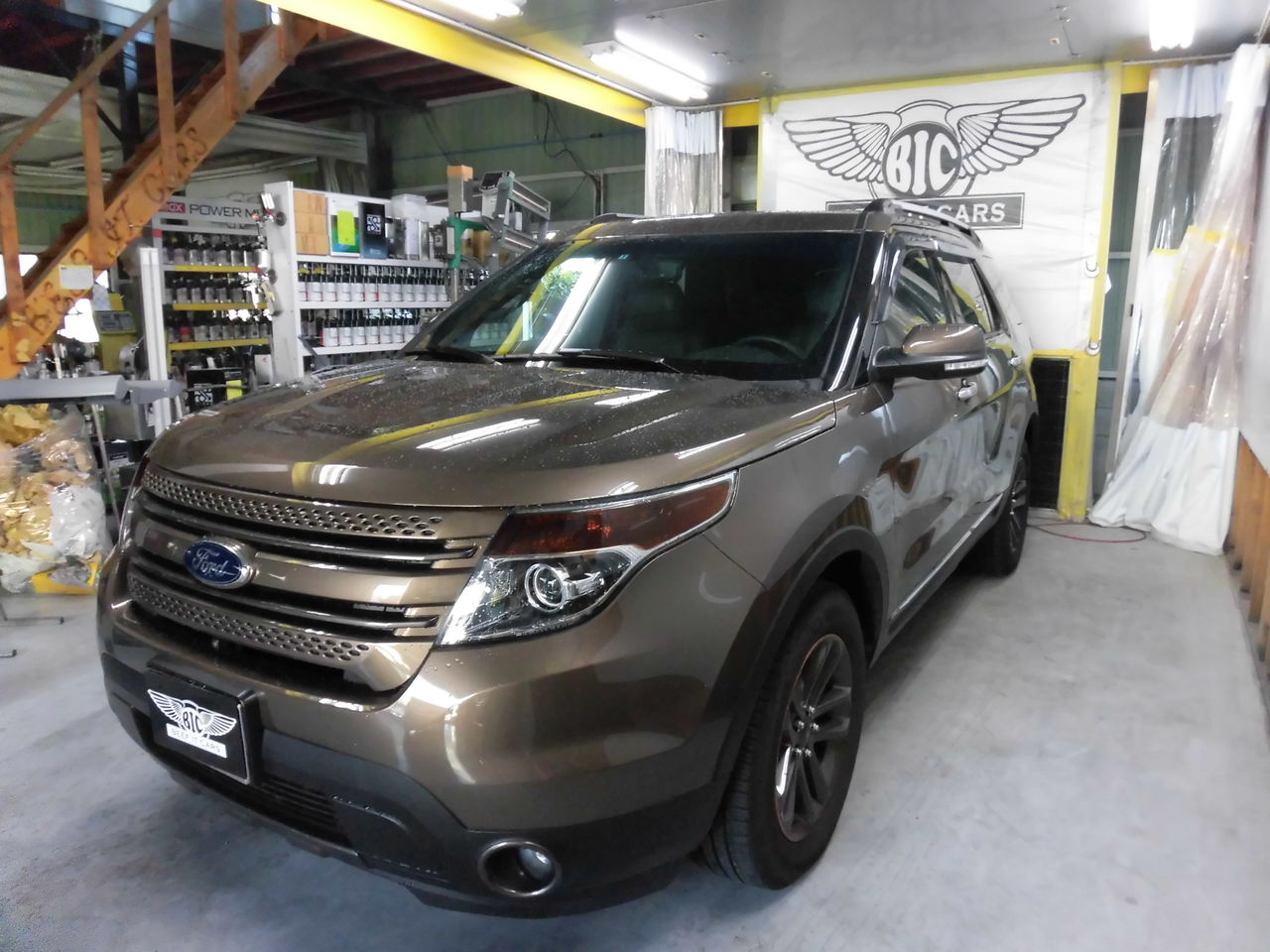 フォード エクスプローラー ヘッドライト ブラックアウト編 ｂｅｅｆ ｉｔ ｃａｒｓの気合ブログ