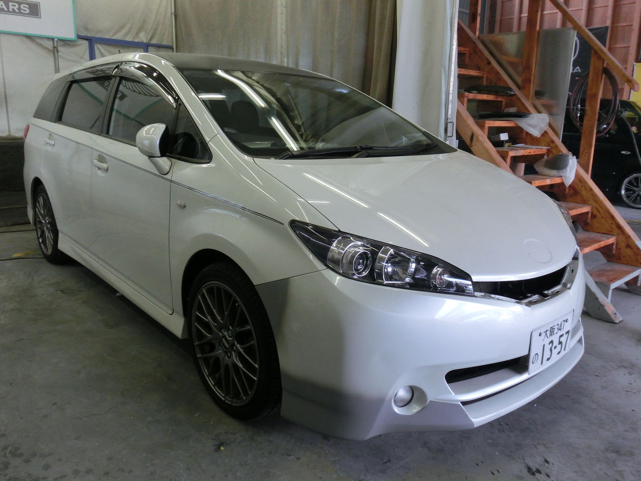 Zge2 ウィッシュ カスタム 修理作業 ｂｅｅｆ ｉｔ ｃａｒｓの気合ブログ