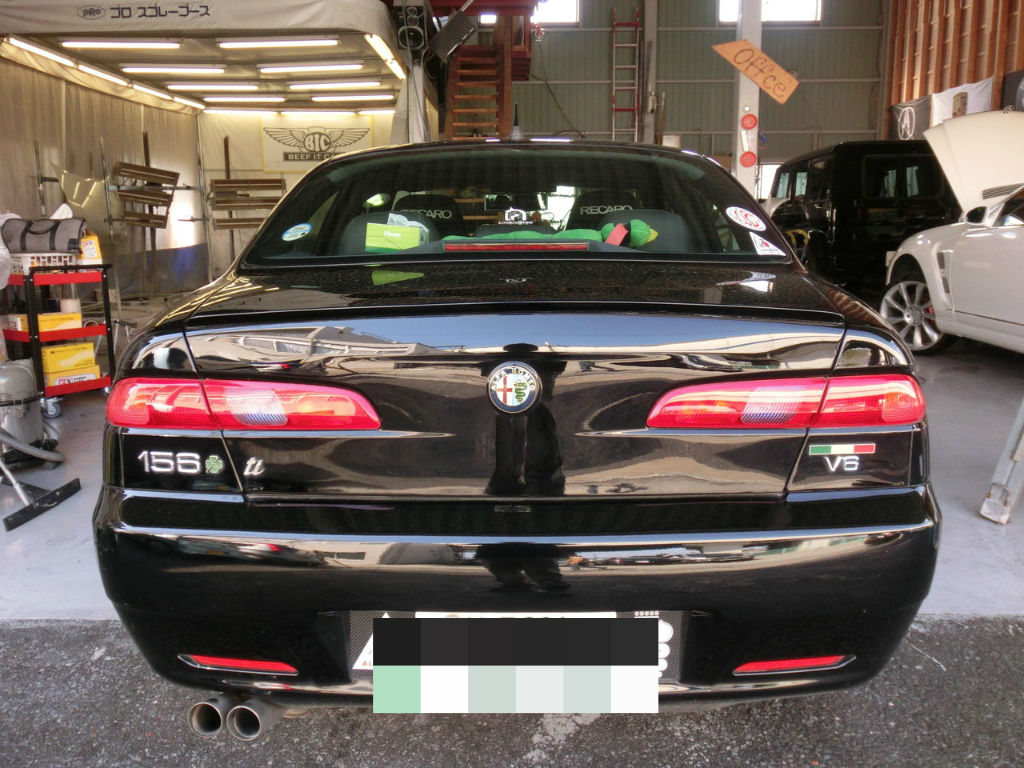 アルファロメオ 156 カスタムペイント編 beef it carsの気合ブログ アルファロメオ 156 カスタムペイント編 beef it carsの気合ブログ