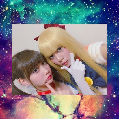 永尾まりや＆AKBメンバー　セーラームーンコスプレ1