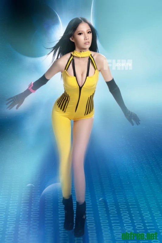 Cosplayer Sunny Lin graces February Edition of FHM 003