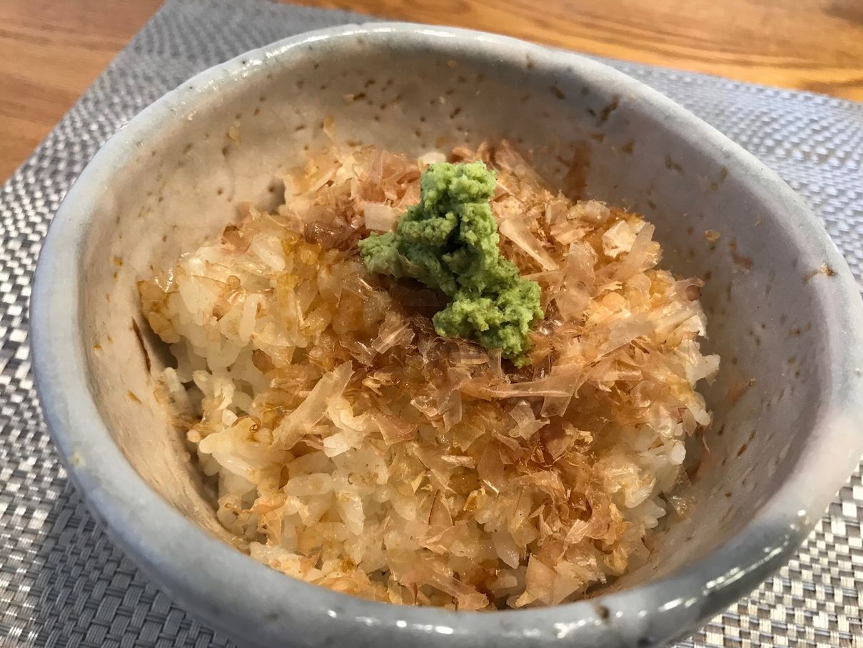 わさび丼 週末の料理帖