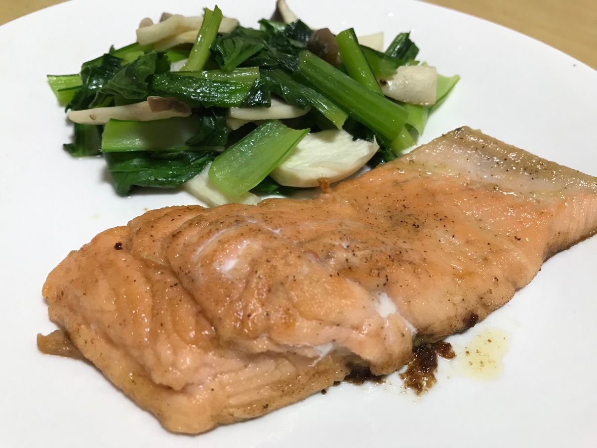 銀鮭のムニエル 週末の料理帖