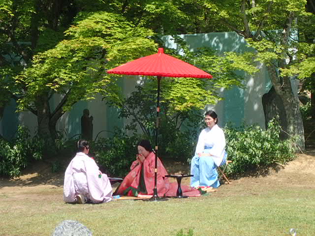 平泉 毛越寺 曲水の宴 ごくすいのえん べこしまの山歩き