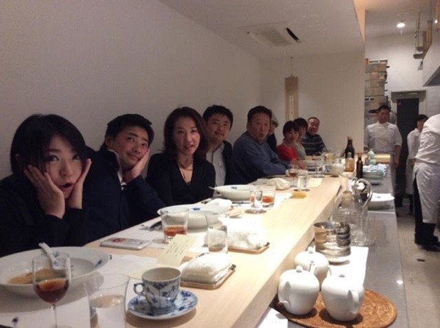 開花亭さんが銀座へ ｈａｇｉフランス料理店 ブログ