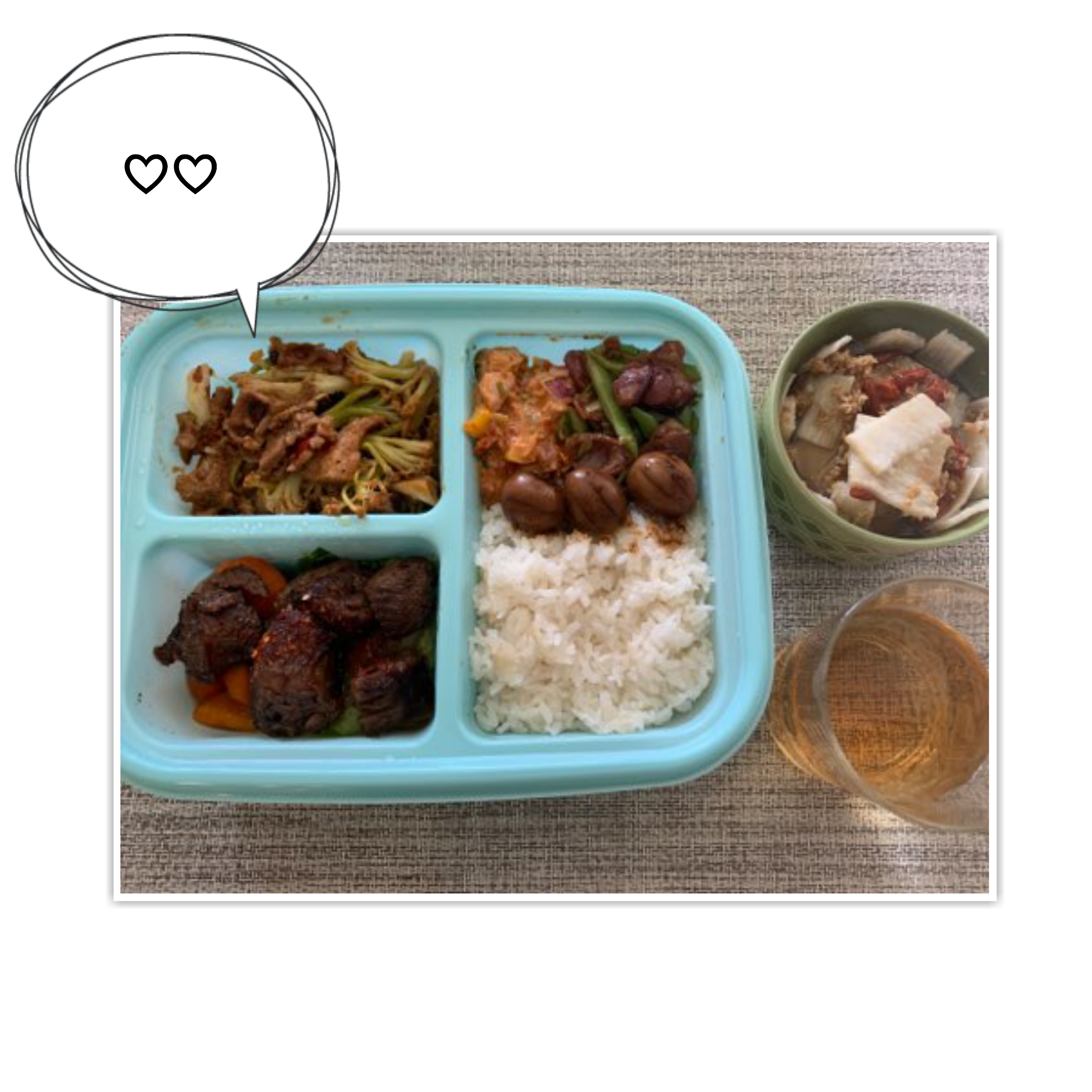 中国人のhさんのお弁当 なかめのr子 シアトルで駐妻になる 中国人のhさんのお弁当 なかめのr子 シアトルで駐妻になる