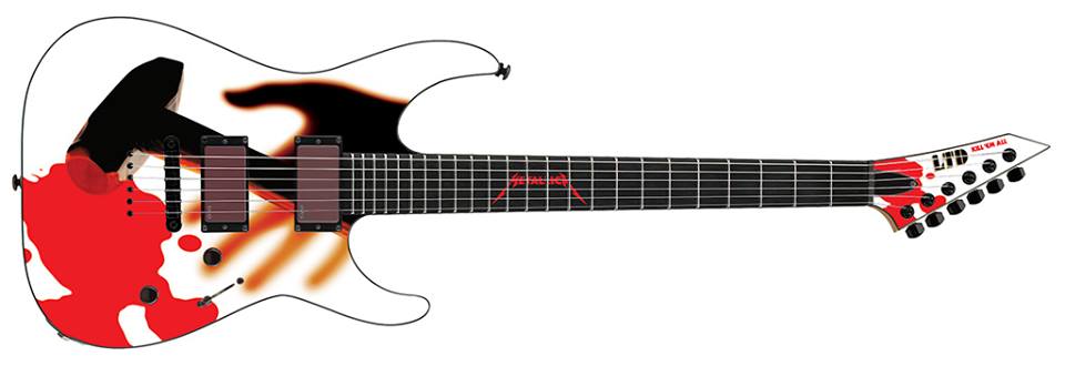 ESPギター、『Kill 'Em All』を含むメタリカの新シグネチャーモデルを