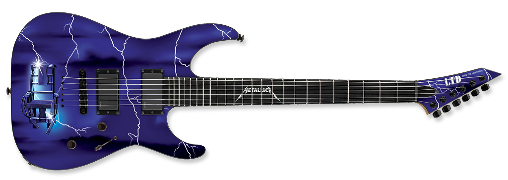 ESPギター、『Ride The Lightning』発売30周年記念モデルを公開