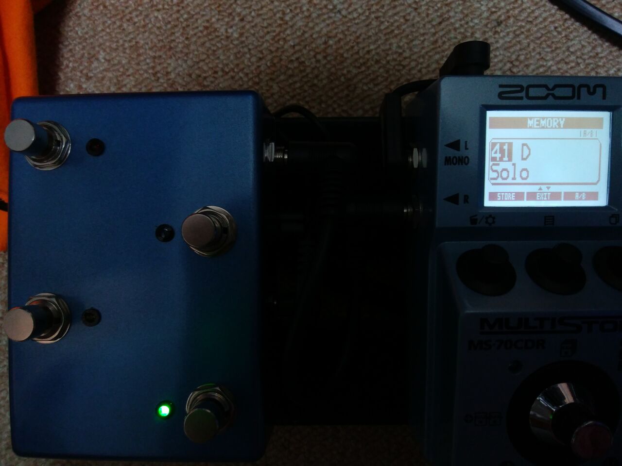 エフェクター ZOOM MS-70CDR⑤ ～ラッチでパッチ～ : Be-m.R 天邪鬼