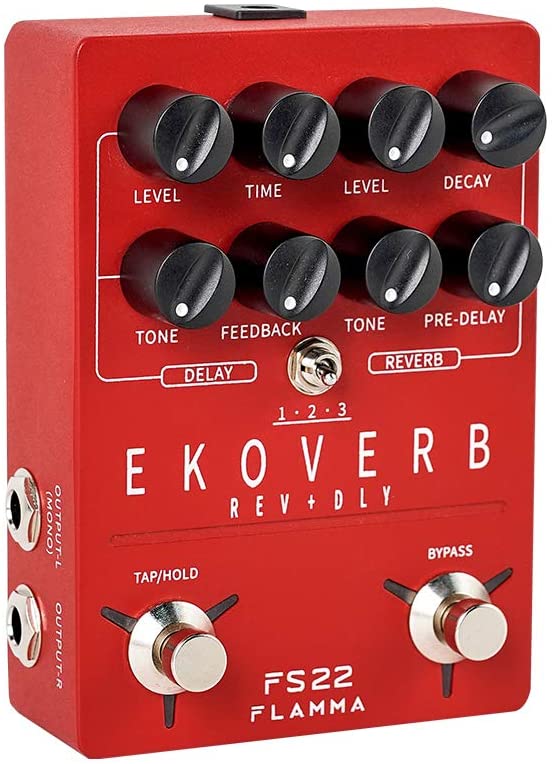 コーラス・ディレイ・リバーブ　ギターエフェクター Mooer ムーアー MVP1 Autuner ディレイ リバーブ ピッチ補正