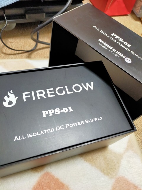 エフェクターボード考察 ～やっぱノイズがなあ②・FIRE GLOW pps‐01