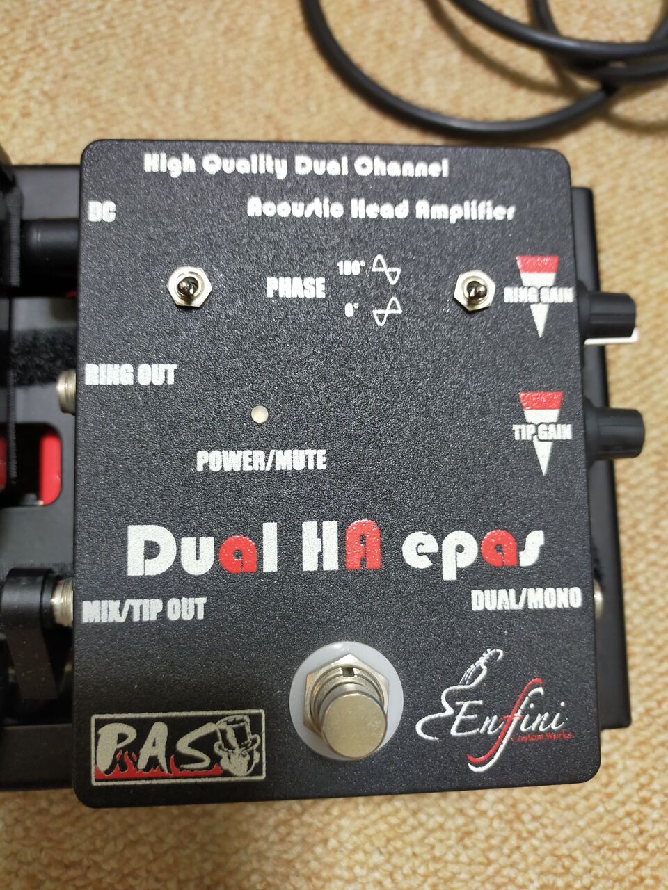 ギター PAS x Enfini Custom Works Dual HA epas PAS x Enfini Custom Works Dual HA epas