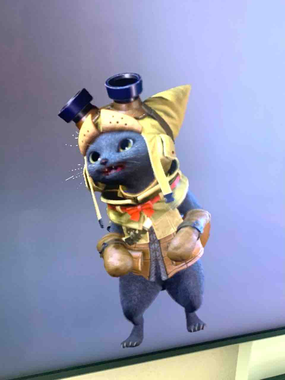 オトモアイルーになったジャミちゃん その名も ベンガル猫のbenelliとアビシニアンのbenjaminと家族の記録