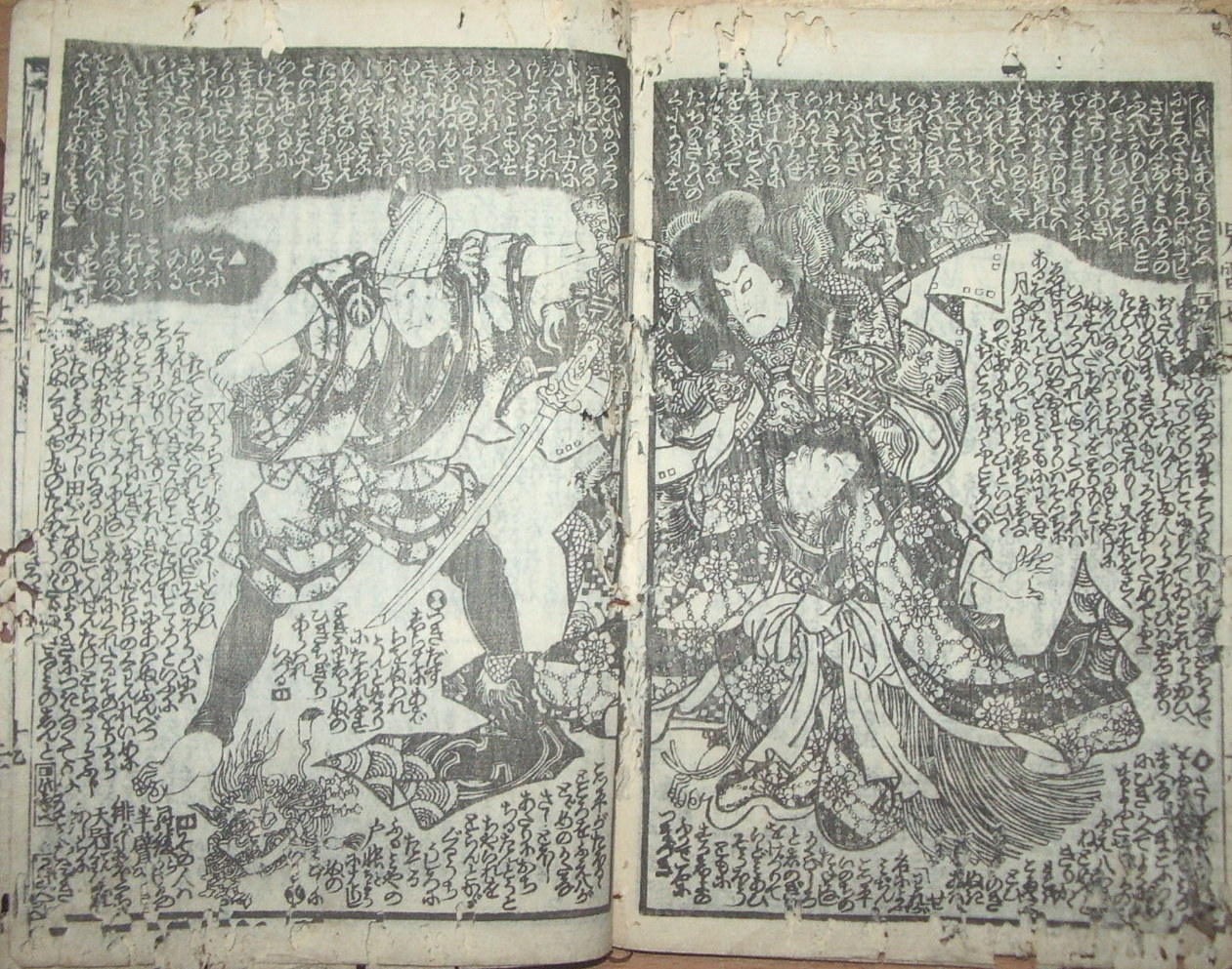 児雷也豪傑譚 十二編下』 柳下亭種員 : 本を見て森を見ず