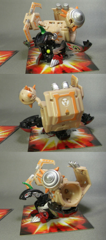 武装合体！！」の巻（『爆丸』「ヘリオスMKII＋ツインディス