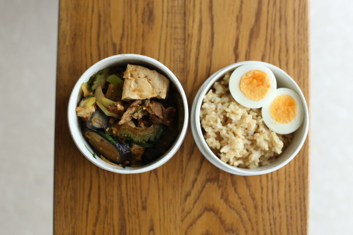 麻婆春雨豆腐弁当