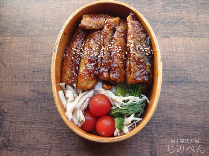 【地味弁】さんまのかば焼き弁当と、いや持ってないから！