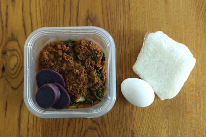 ２日目キーマカレー弁当