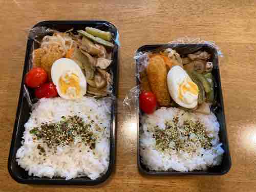 ２日分のお弁当