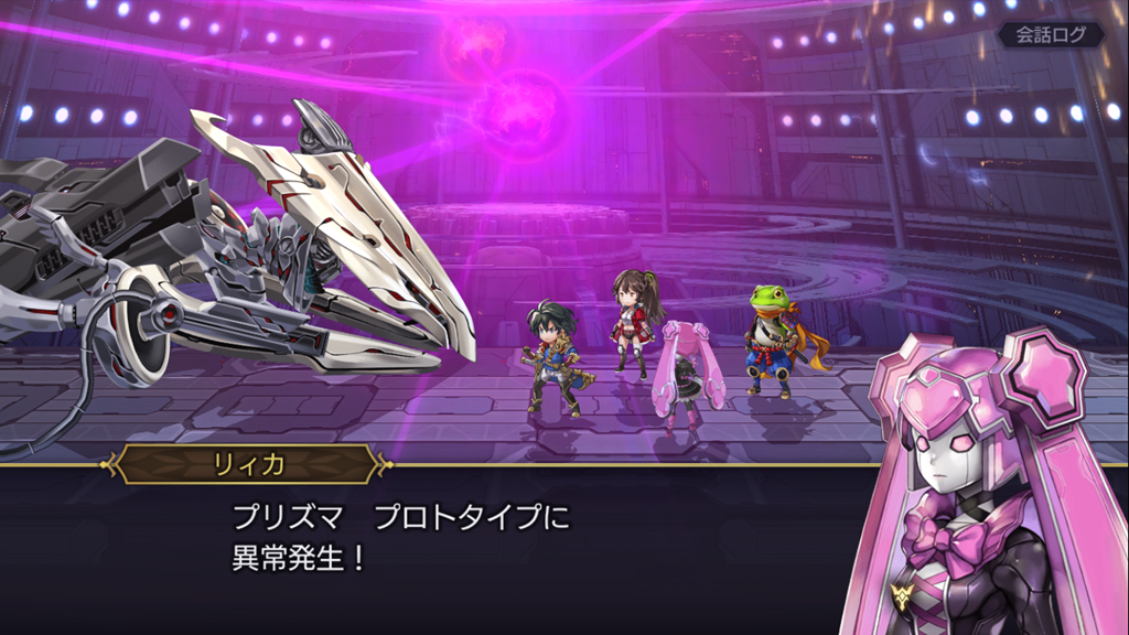 ヌルプレ アナザーエデン ゼノ プリズマによる時空の歪み 時層回廊 へgo しかし いつも通りボス戦が控えているはずなので ここでまたレベル上げ ｗ Game Appers