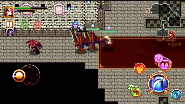 Kemco あくまde女王様 ナイトメア の感想レビュー 可愛らしく描かれた16bit風ドット絵がたまらない 大味なプレイ感覚のアクションだが それもまた 味 なアクションrpg Game Appers