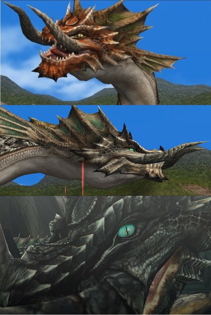 Mhfを懐かしむpage8 大巌竜 3種盛り アメンボ達の気ままなモンハン生活 Mhfを懐かしむpage8 大巌竜 3種盛り アメンボ達の気ままなモンハン生活
