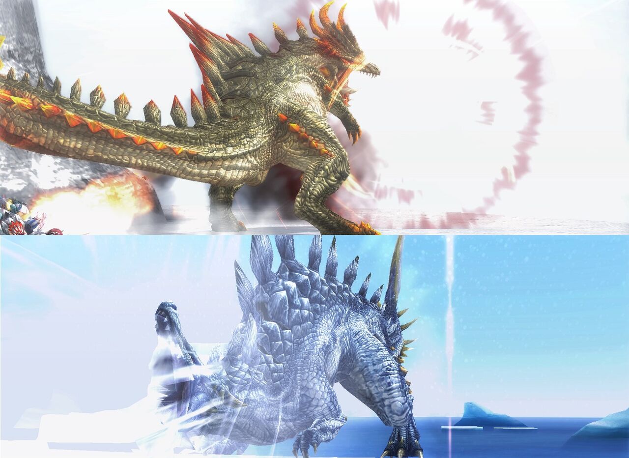Mhfを懐かしむpage14 獰竜 氷獰竜 アメンボ達の気ままなモンハン生活
