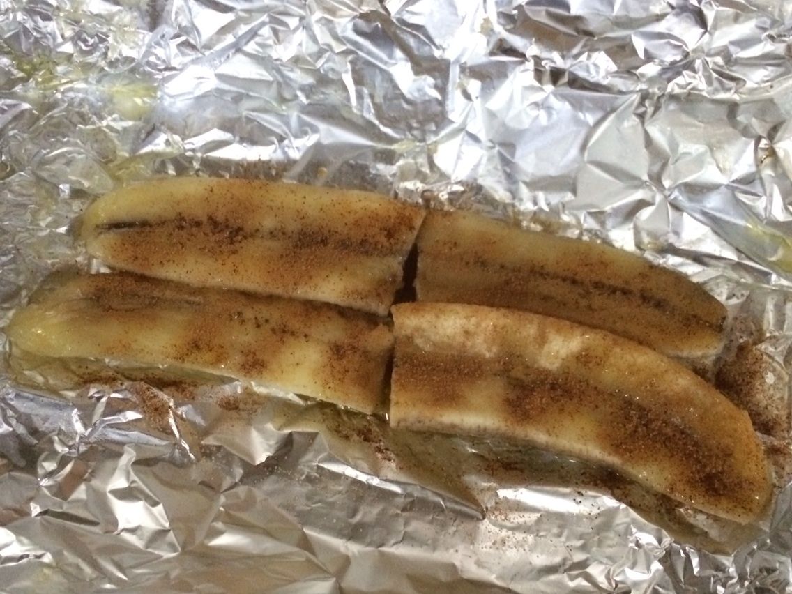 トースターでトロトロ 焼きバナナ 腹ぺこベリーの目分量クッキング