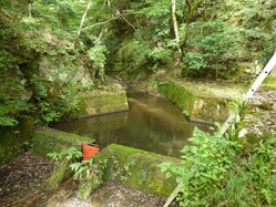 11宮津市滝上浄水場取水口通水桝