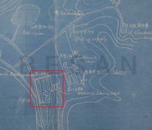 第一工員宿舎施設配置図