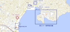 第三十一海軍航空廠周辺図