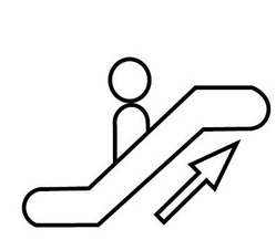 エスカレーター①