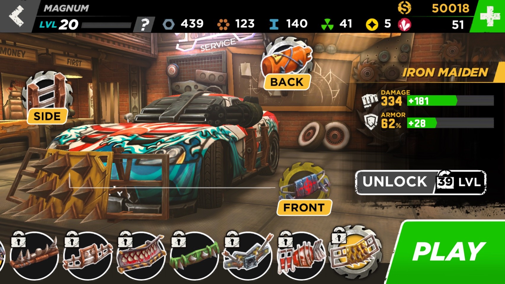 caRRage カーレイジ : iOS Game Memo