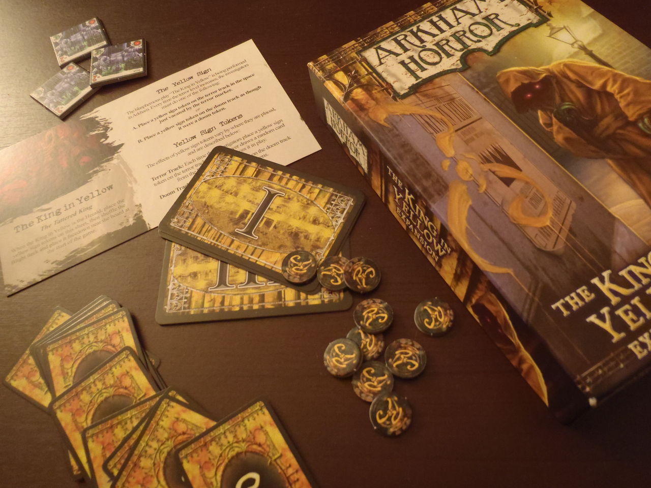 黄衣の王 拡張ルールの説明 アーカムホラー攻略ブログ Arkham Horror Brings Exquisite Horror To Life