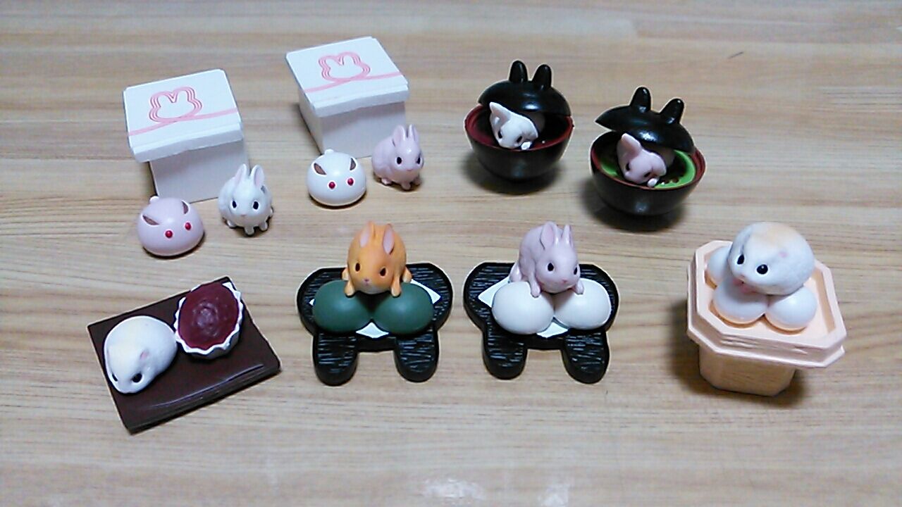 もっちりうさぎ曙がでたよ さくらとももこ
