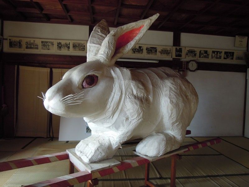 日本で一番大きいうさぎが鎮座する神社 さくらとももこ