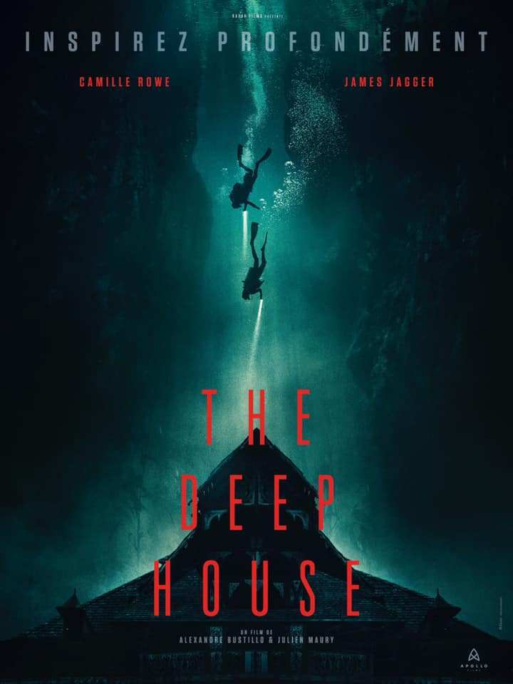 屋敷女 監督コンビ最新ホラー The Deep House ティーザーポスター 湖の底で発見した家は幽霊屋敷だった Beyond 屋敷女 監督コンビ最新ホラー The Deep House ティーザーポスター 湖の底で発見した家は幽霊屋敷だった Beyond