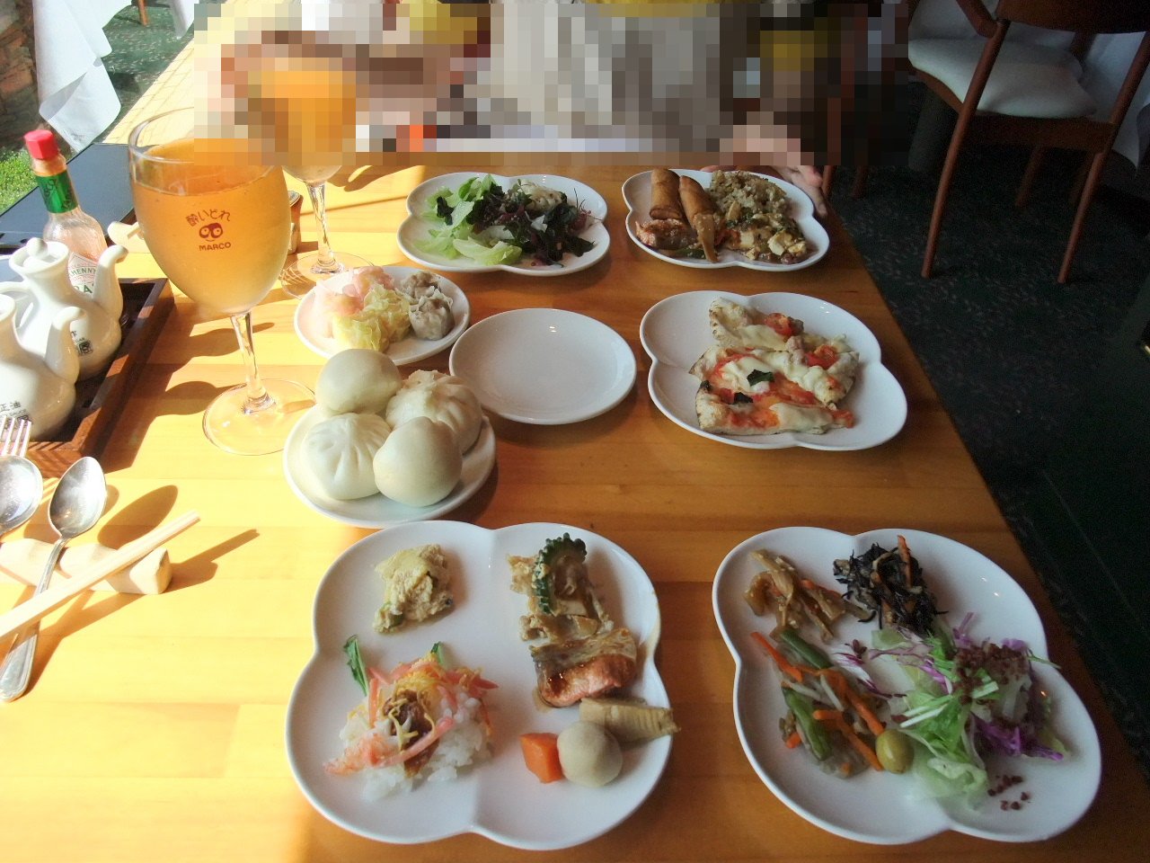 今日のランチ 群馬ロイヤルホテル ｍａｒｃｏ ﾏﾙｺ 前橋 右往左往