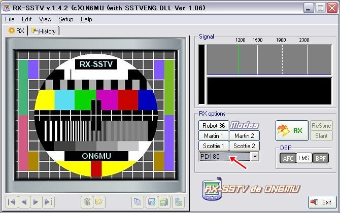 アマチュア無線用　ＳＳＴＶ　受信機 ISS／国際宇宙ステーションのSSTVをSDR#+RX-SSTVで受信してみましょう