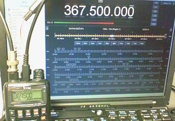 IC-R6とPCを接続しましょう。 : KG-ACARS HFDL VDL MCAに感謝