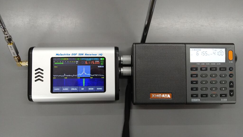 Amazon.co.jp: 1.10b マラカイトSDRラジオレシーバー 50KHz-2GHz