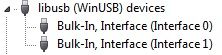 libusb(WinUSB)devices