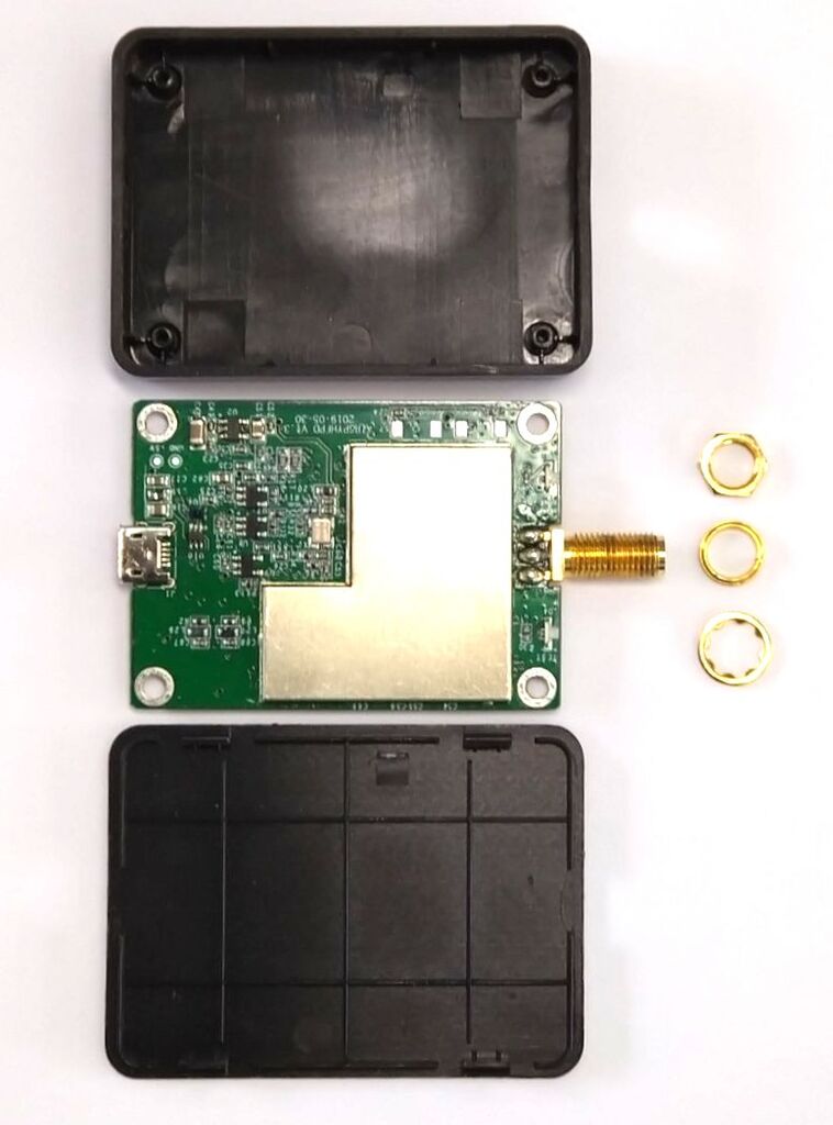 AIRSPY HF+Discovery専用アルミケースキット（アルミ