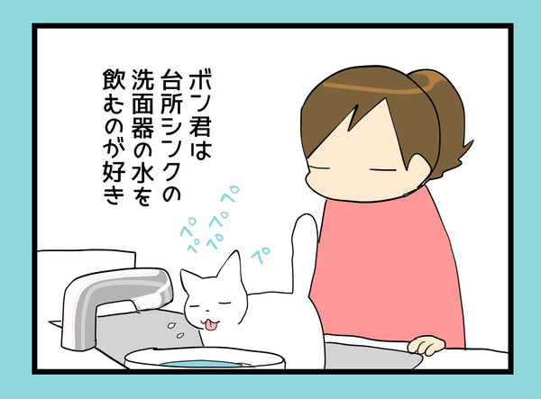 水飲みボンくん