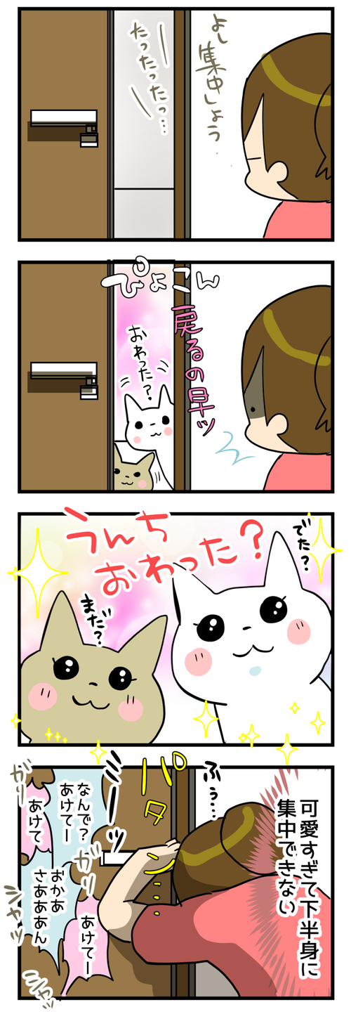 猫とトイレと私2