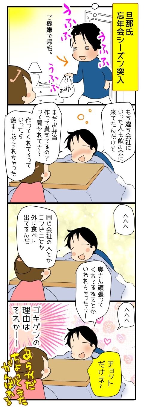 忘年会シーズン