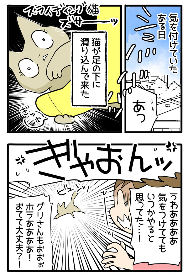 スライディング猫2-1